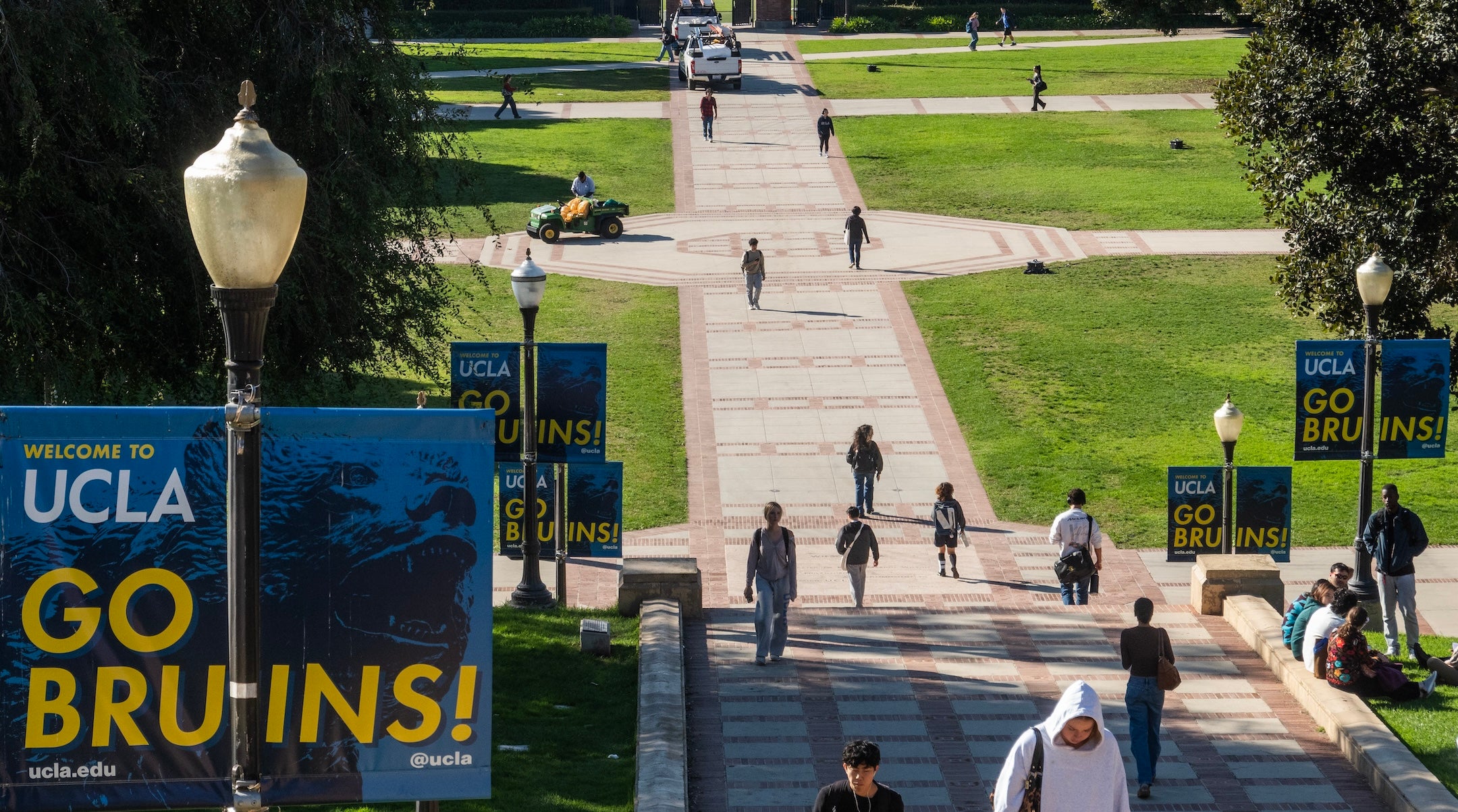 The UCLA campus seen Nov. 19, 2025. 