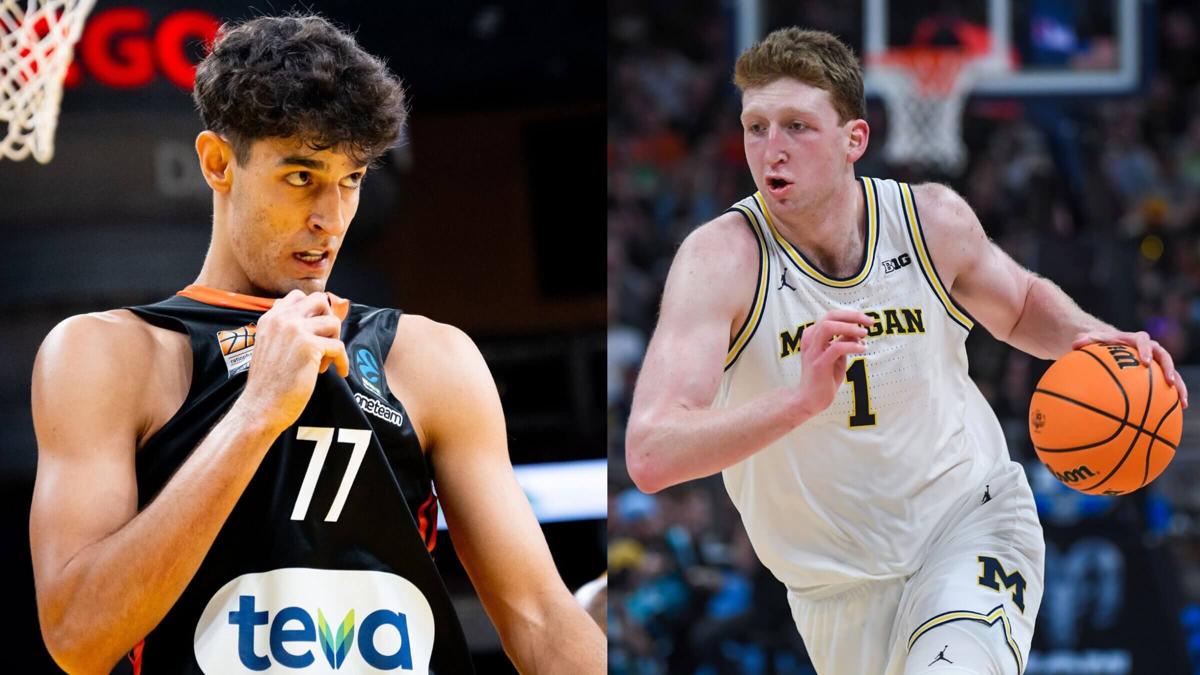 Ben Saraf, left, and Danny Wolf are headed to Brooklyn.