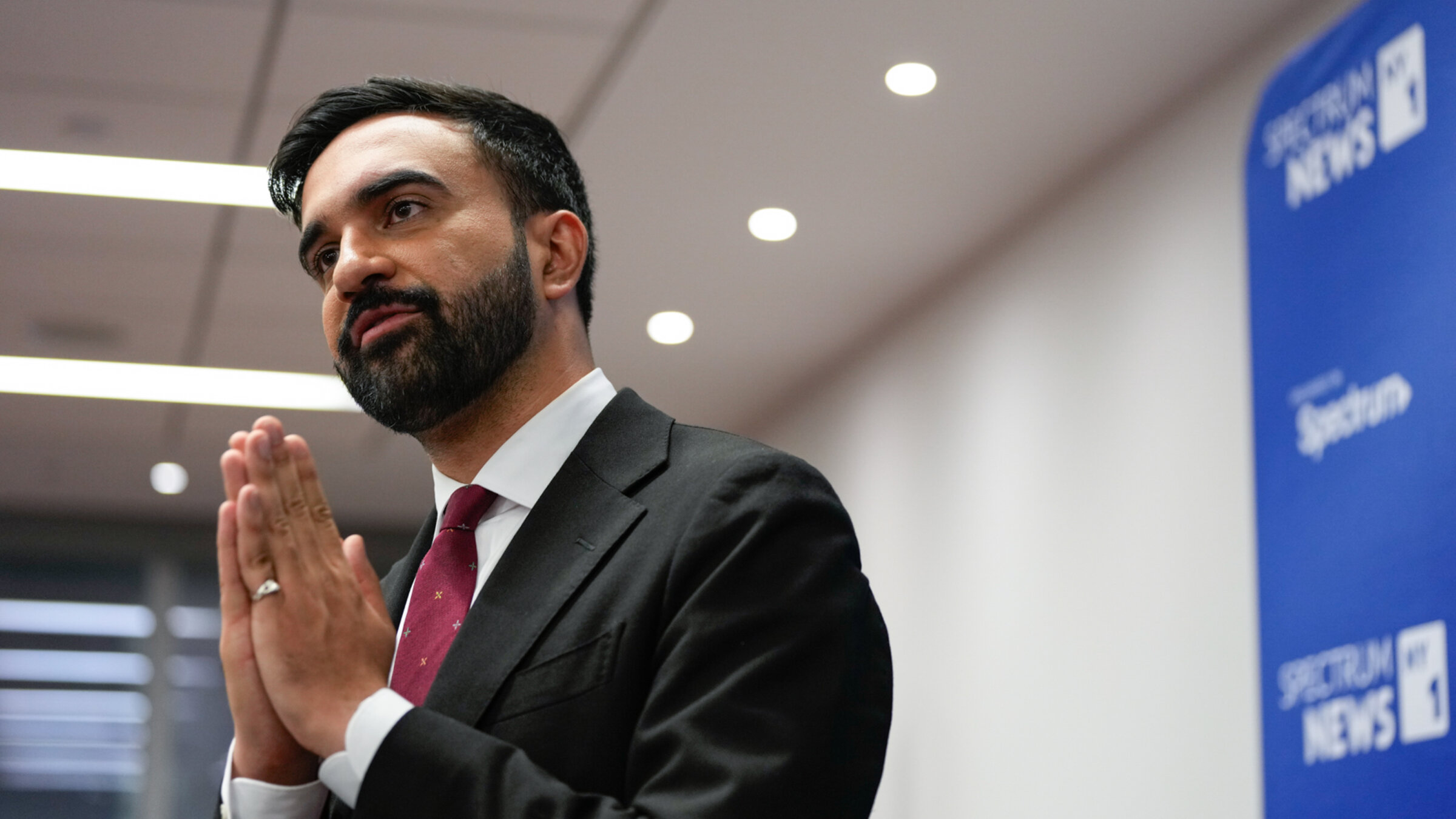 Zohran Mamdani, New York City mayoral candidate, following a mayoral Democratic primary debate June 12.